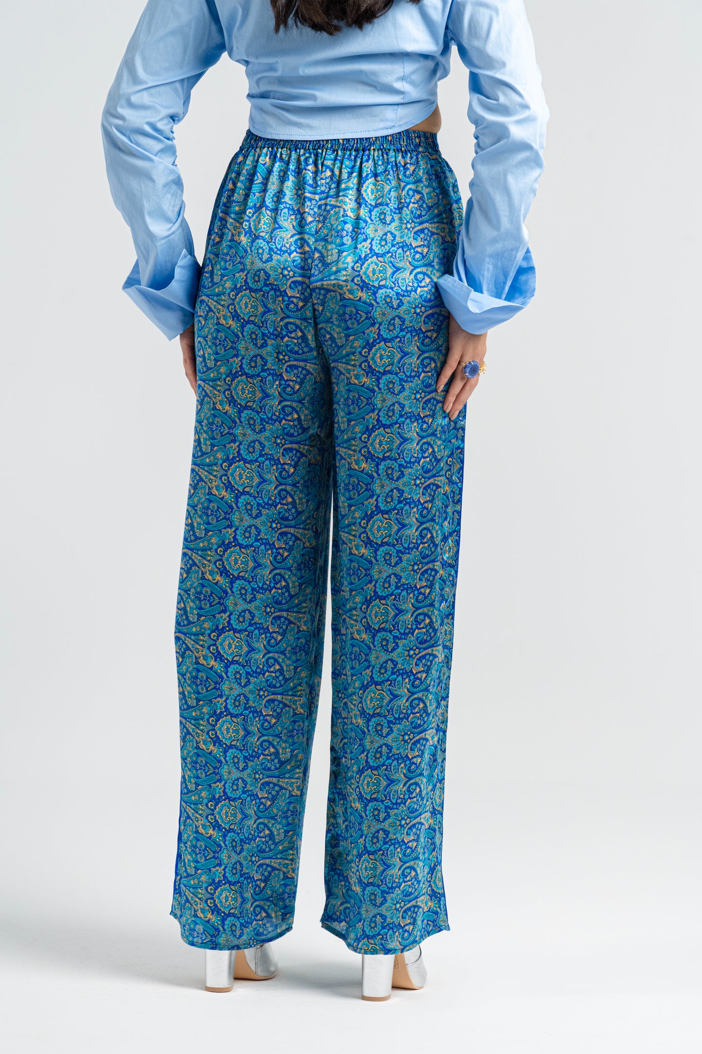 Samarkand - Silky Blue Pants